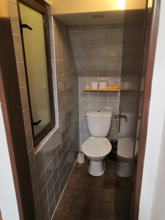 Koupelna v ubytování Trdlovy Apartmány a Chata Tatranec v areálu Jaškovské krčmy