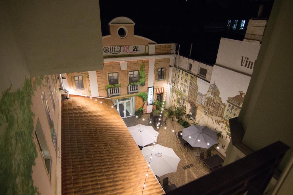 Budova, kde se hotel nachází