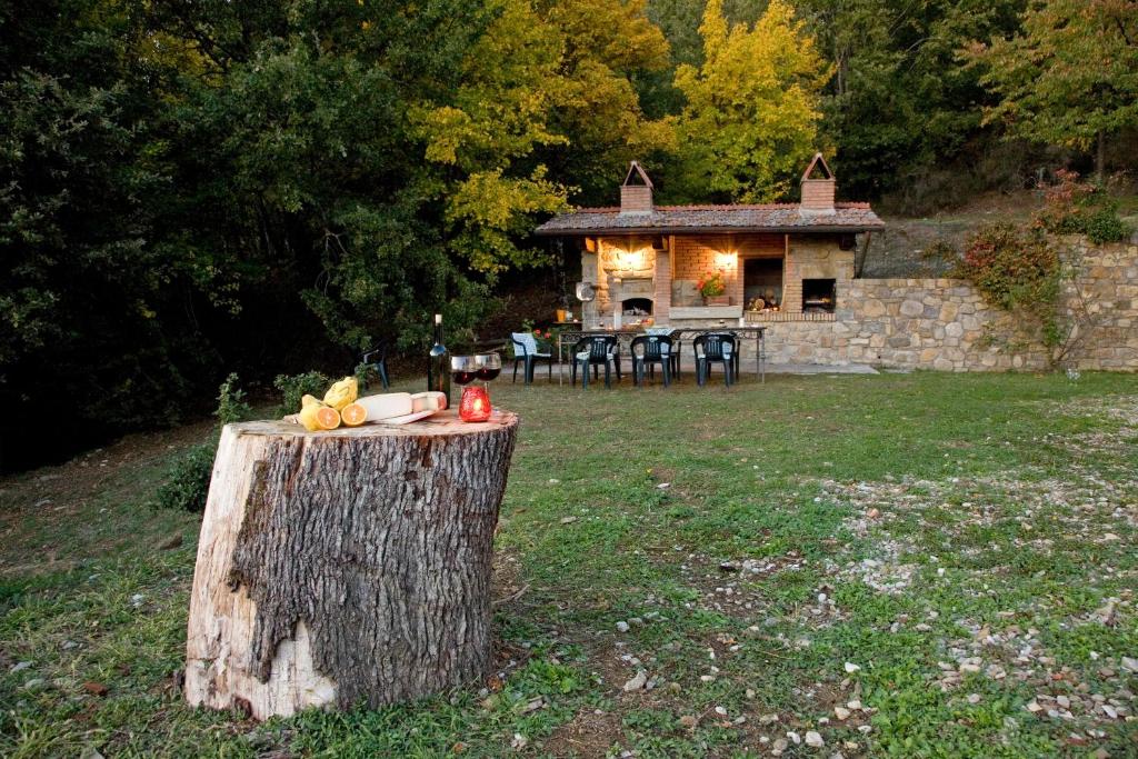 Ogród w obiekcie VILLA LE BALZE Tuscany, private pool, property fenced, pet allowed.
