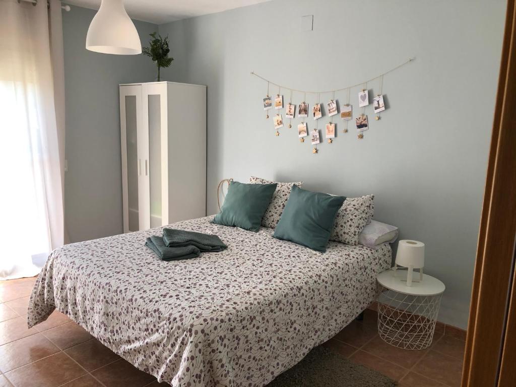 Ένα ή περισσότερα κρεβάτια σε δωμάτιο στο CASA MANUELA