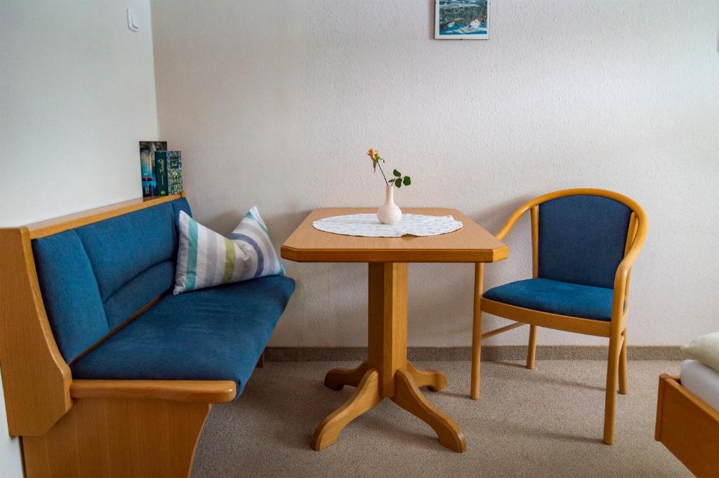 Posezení v ubytování Haus Kranzusch