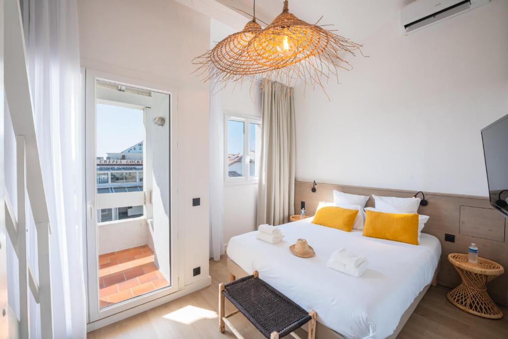 Hôtel Casa Marina - Chambre Familiale Avec Balcon