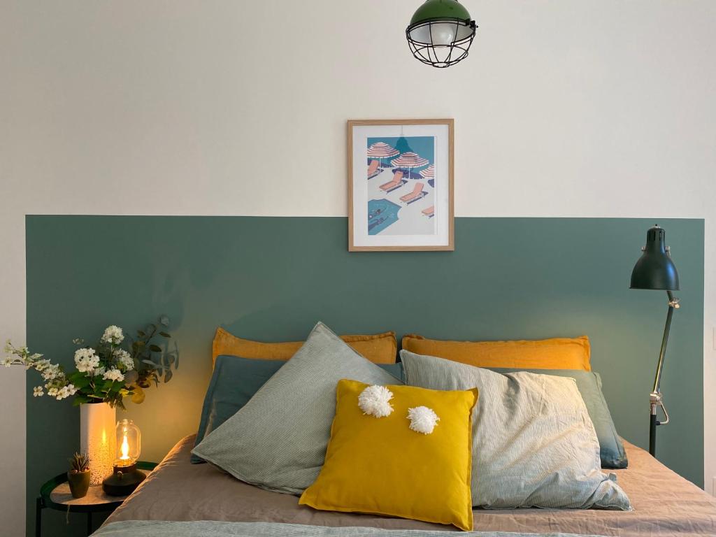 NOUVEAU - Jungle Montpeul - Clim - Wifi fibre - Netflix - 5' du centre et gare - Parking - Loggia - 15' des plages - 8