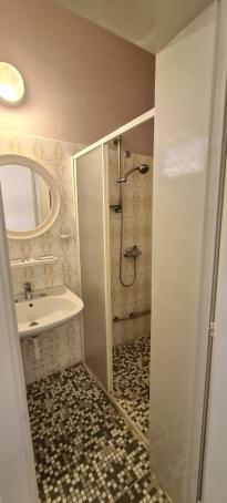 Koupelna v ubytování Hotel Astoria
