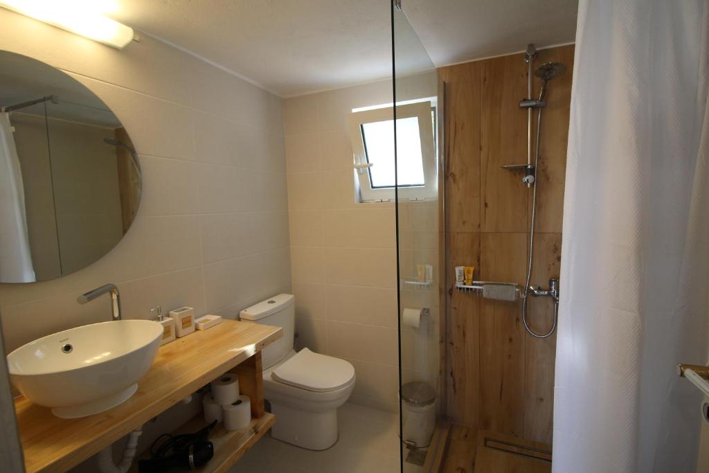 Kúpeľňa v ubytovaní Villa Sea Dream Almyrida