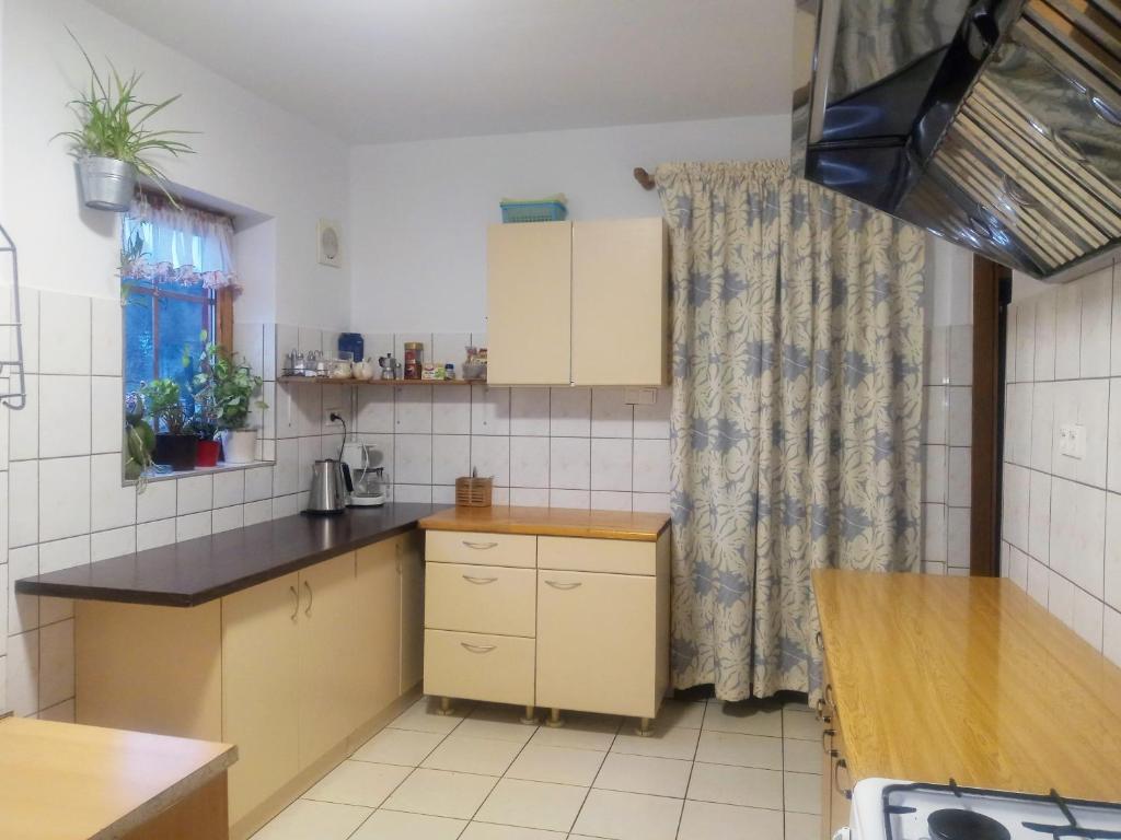 Kuchyň nebo kuchyňský kout v ubytování Agroturystyka Pod Świerkiem
