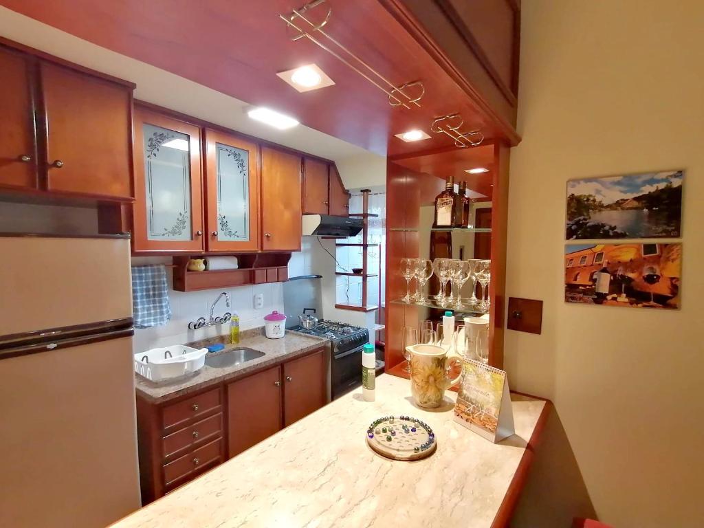 Apartamento silencioso bem no centro de Gramado  Apartamento silencioso bem no centro de Gramado