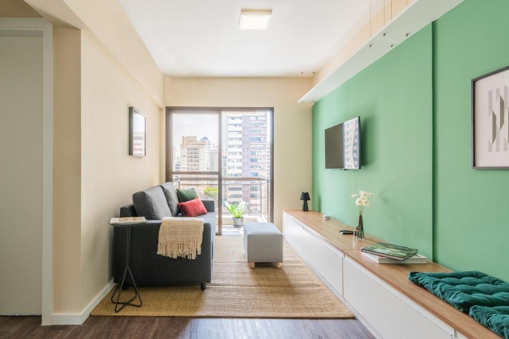  Apartamento moderno com garagem - Itaim Bibi