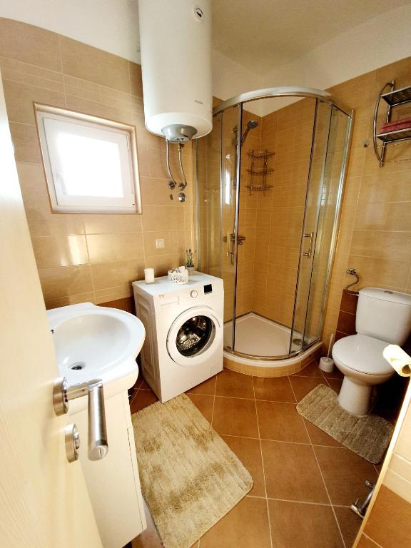 Kúpeľňa v ubytovaní Apartman Alisa