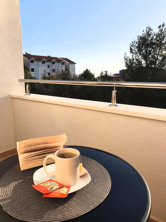 Balkón alebo terasa v ubytovaní Apartman Alisa