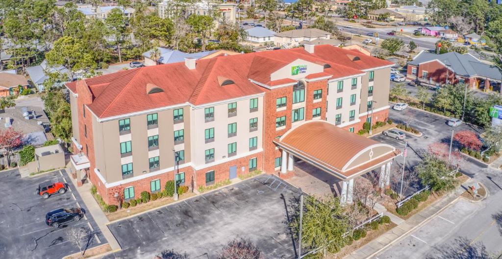 Das Gebäude in dem sich das Resort befindet