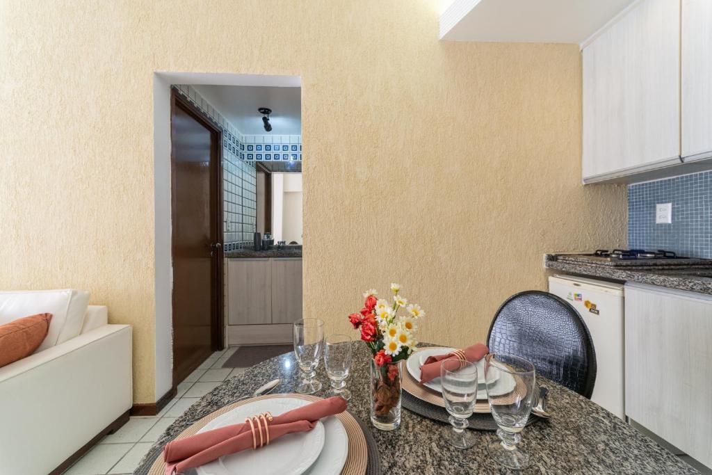  MRC605 Excellent flat in the best location on the beach of Boa Viagem.