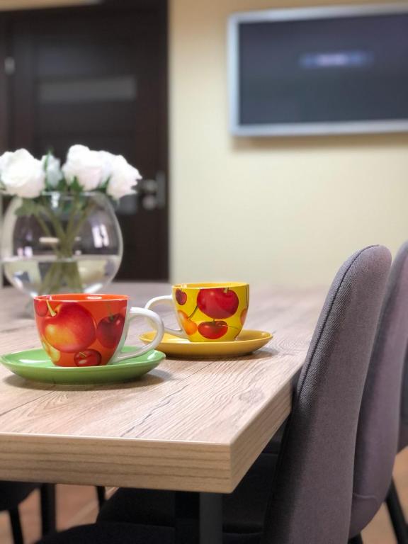 TV a/nebo společenská místnost v ubytování Хостел Lime