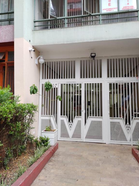 Facaden eller indgangen til Espaço Bela Vista