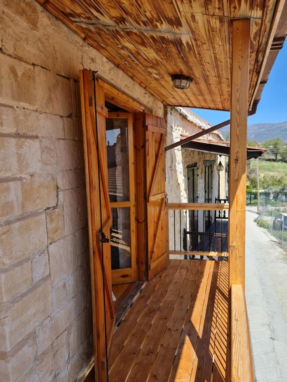 Balkón nebo terasa v ubytování Kassandras place in Omodos village