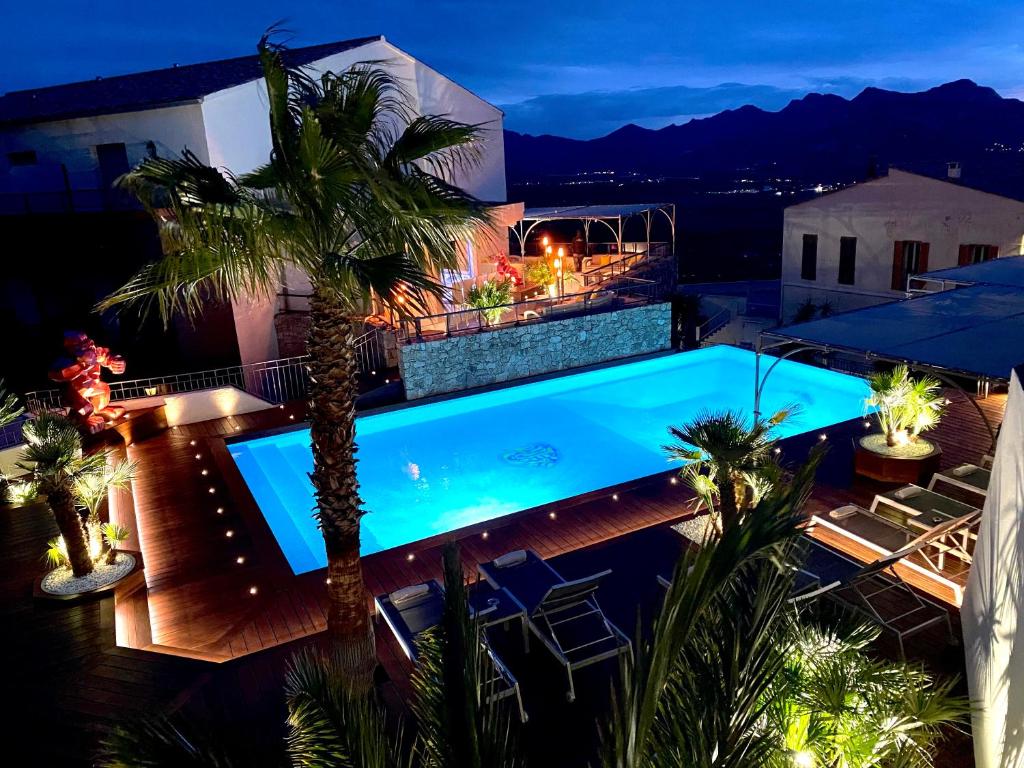 A view of the pool at A Casa Di Mà or nearby