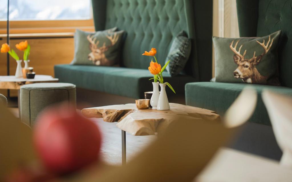 Posezení v ubytování Alpenresort Walsertal