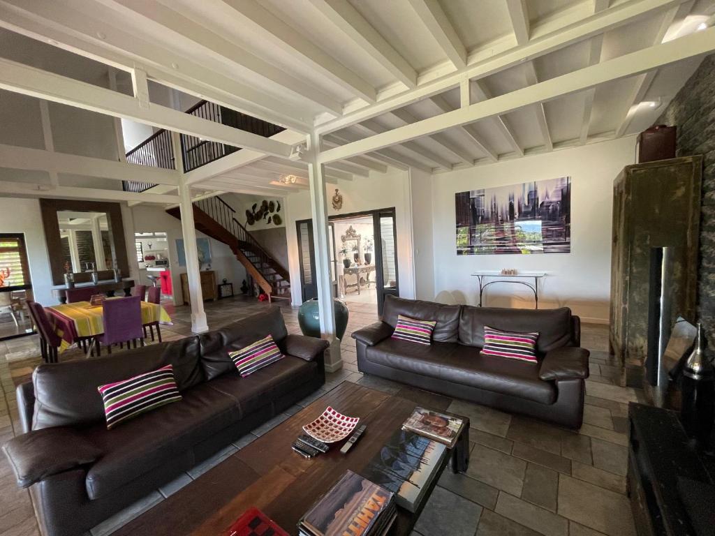 Posezení v ubytování Villa Maido Luxe