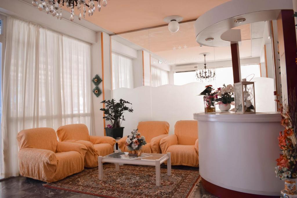 Posezení v ubytování Hotel Zeus