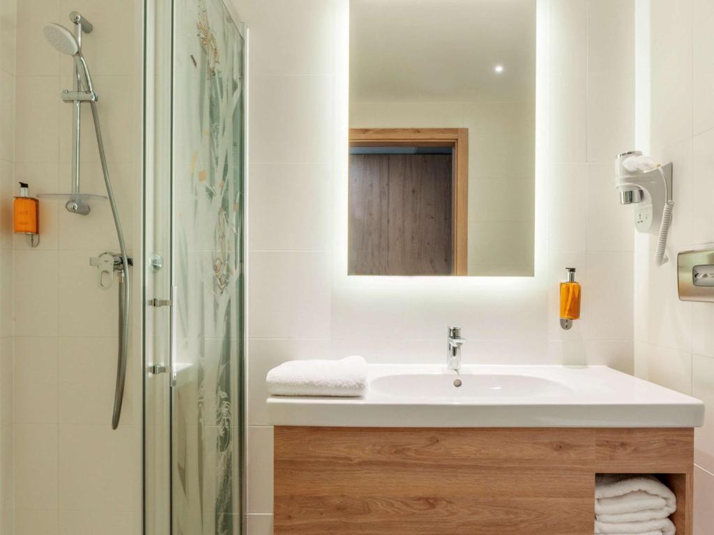 Koupelna v ubytování ibis Styles Kraków East