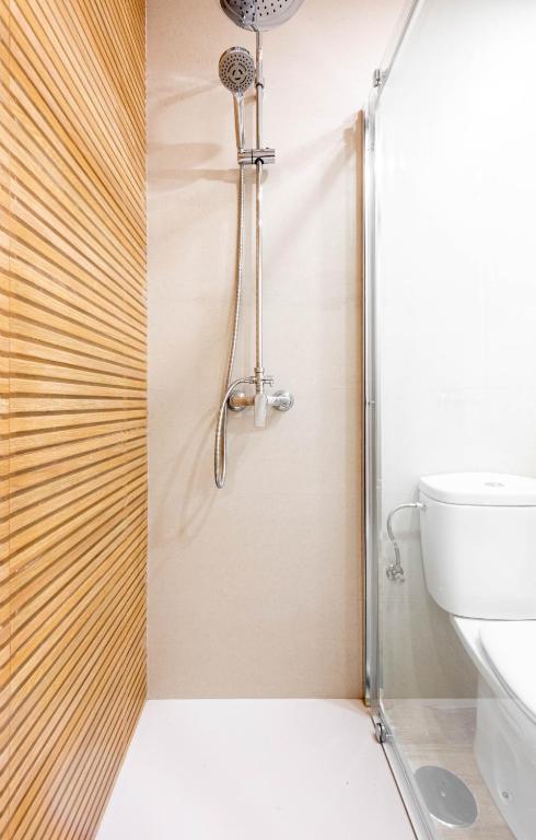 Kúpeľňa v ubytovaní Apartamentos Toboso Plaza