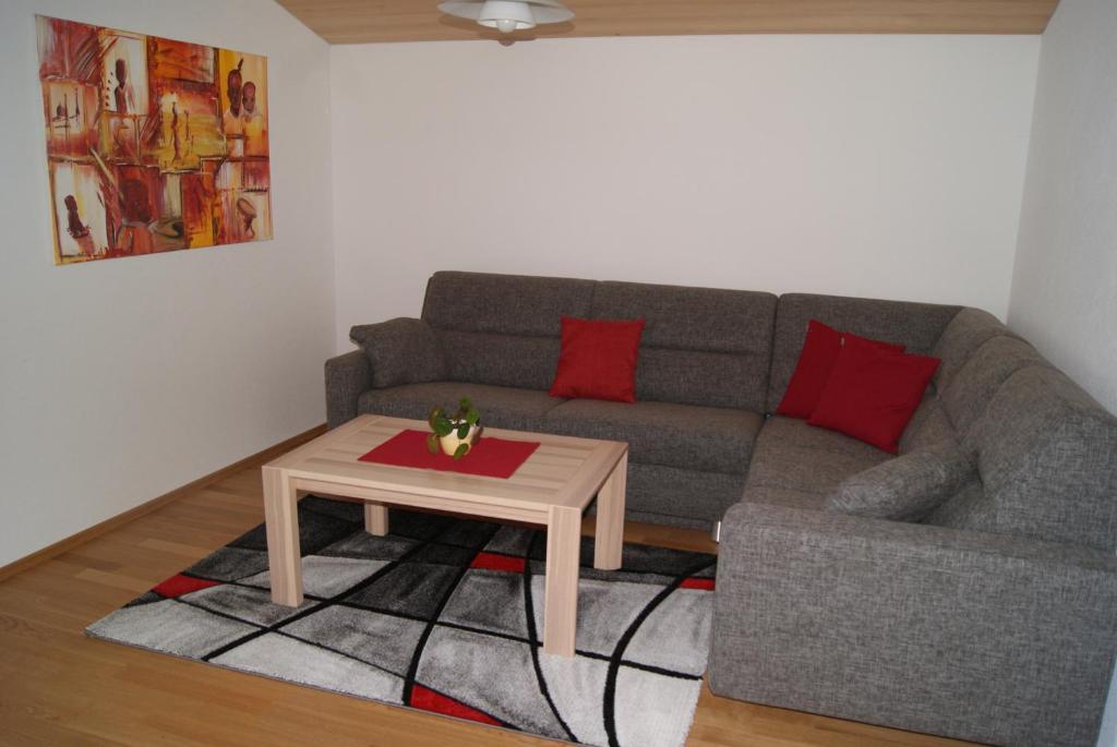 Posezení v ubytování Haus Eberle