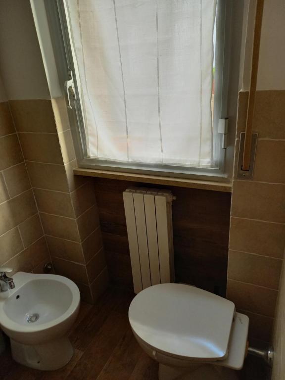 Koupelna v ubytování B&B Il canale