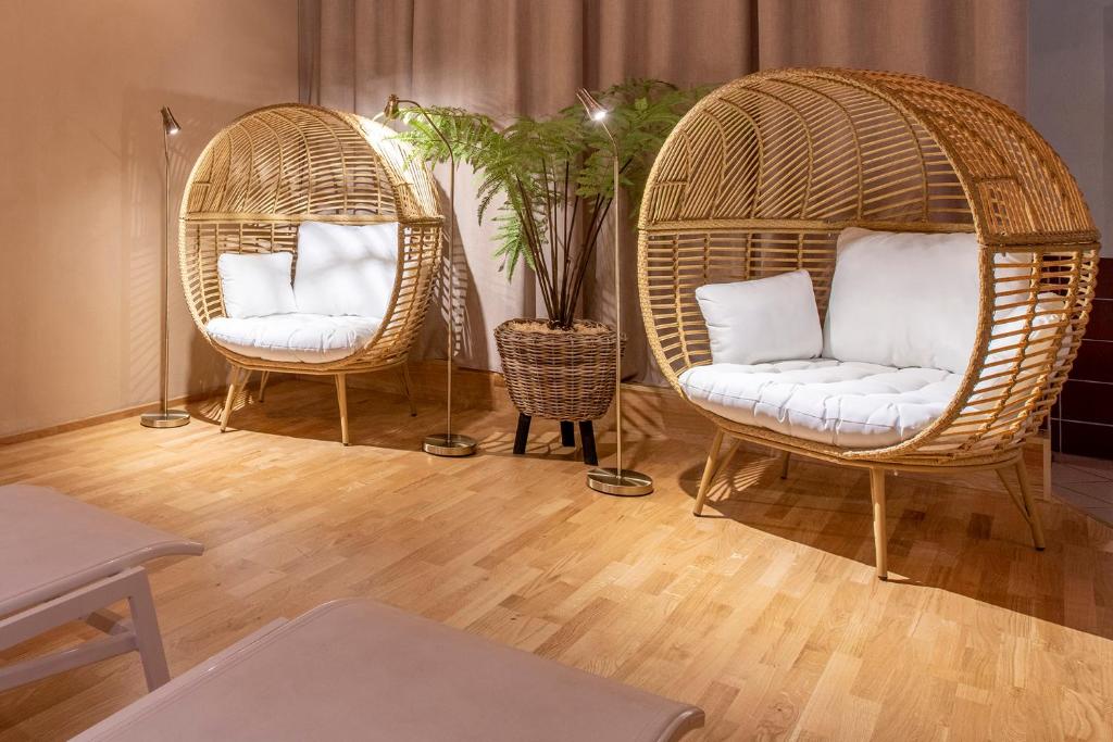 Posezení v ubytování Gasthof Löwen by Hotel Montafoner Hof