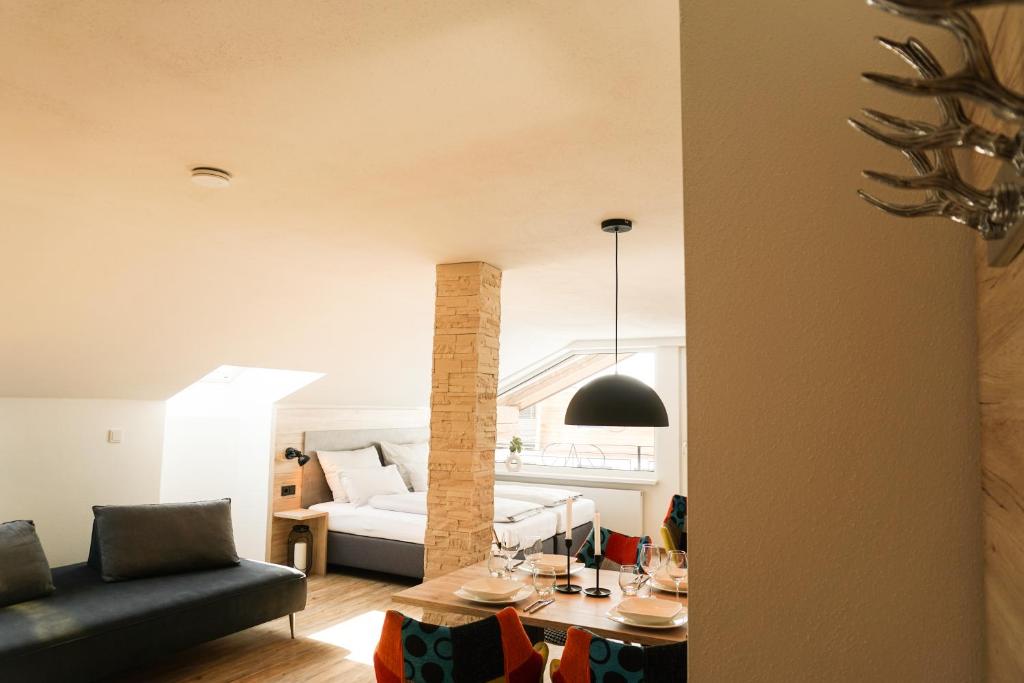 Posezení v ubytování Hotel verWeiler