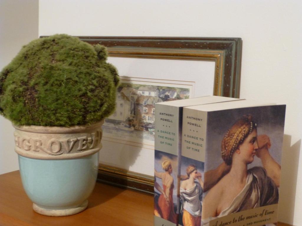 Die Bibliothek im Bed & Breakfast