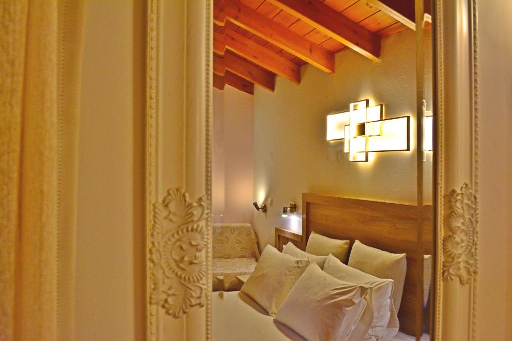 Posteľ alebo postele v izbe v ubytovaní Melina's House