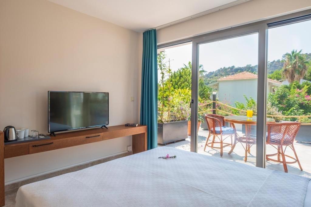 Balkón nebo terasa v ubytování On Oda Oludeniz