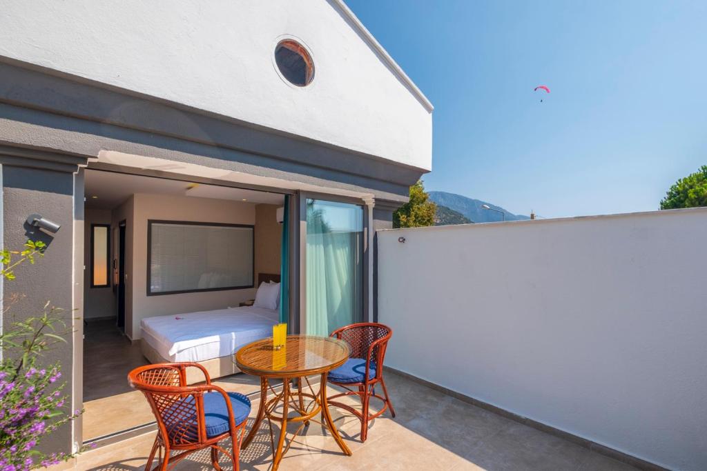 Balkón nebo terasa v ubytování On Oda Oludeniz