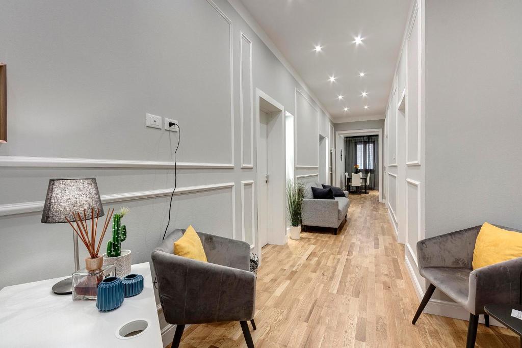 Posezení v ubytování Sleep Tight Florence (Rooms)