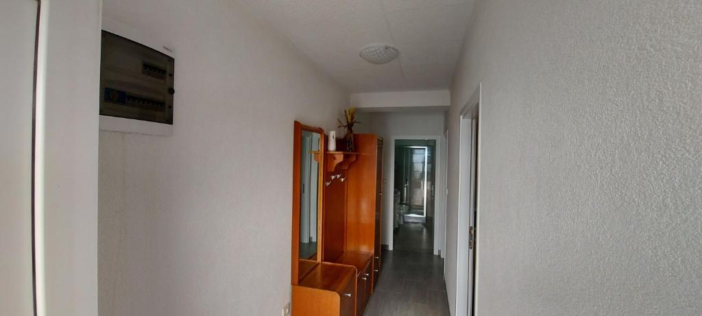 Televízia a/alebo spoločenská miestnosť v ubytovaní Apartment Anchi