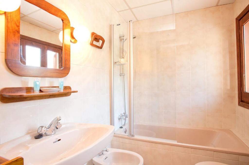 Koupelna v ubytování Hostal Casa Rosita