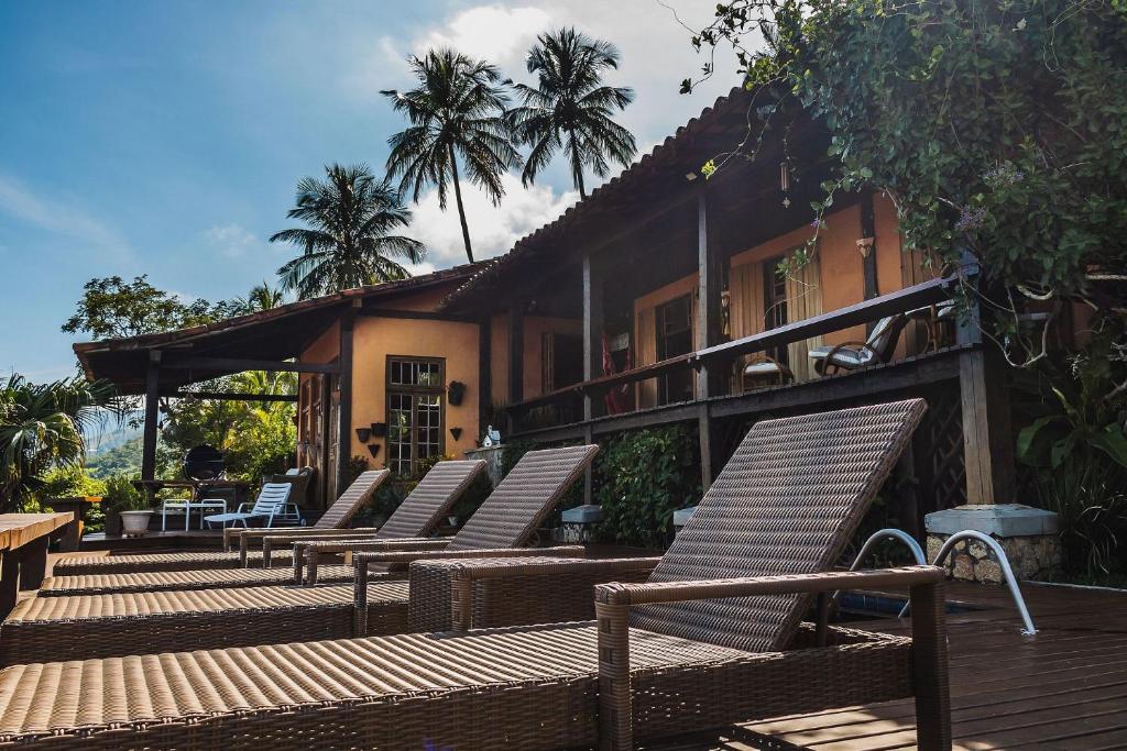  Casa Deck ao Mar - Vista e aconchego próximo ao Yatch Club Ilhabela