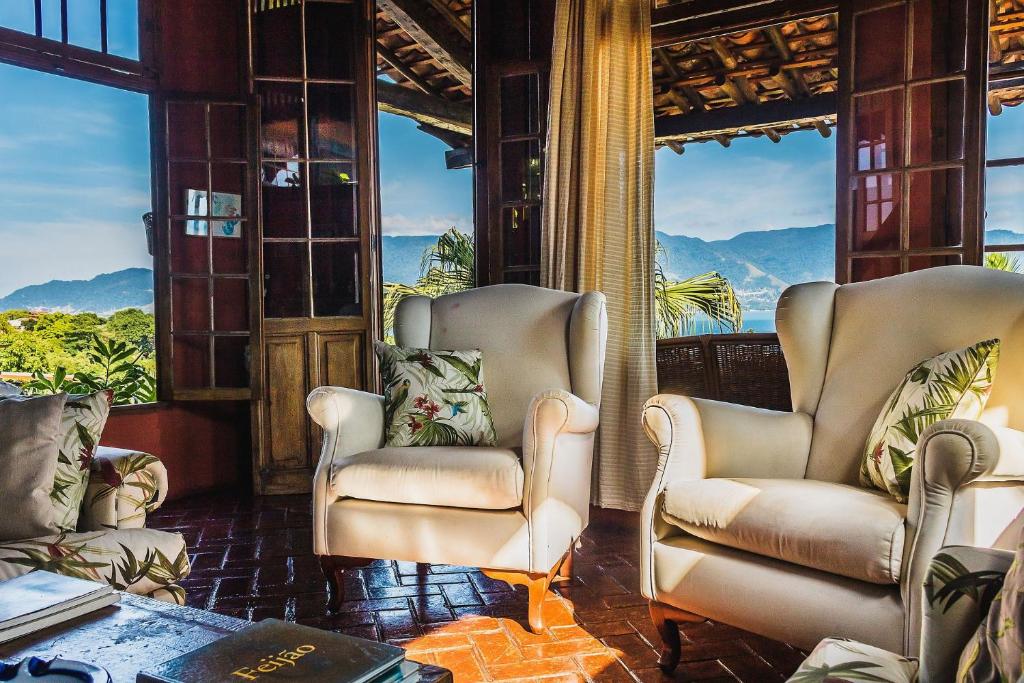  Casa Deck ao Mar - Vista e aconchego próximo ao Yatch Club Ilhabela