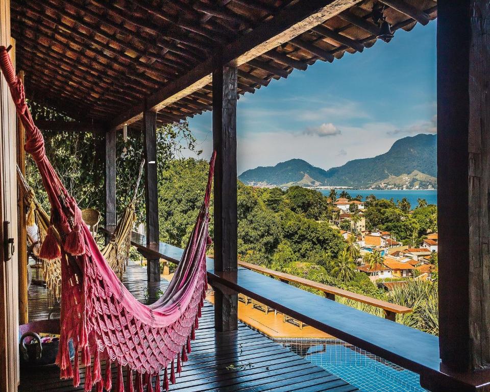  Casa Deck ao Mar - Vista e aconchego próximo ao Yatch Club Ilhabela