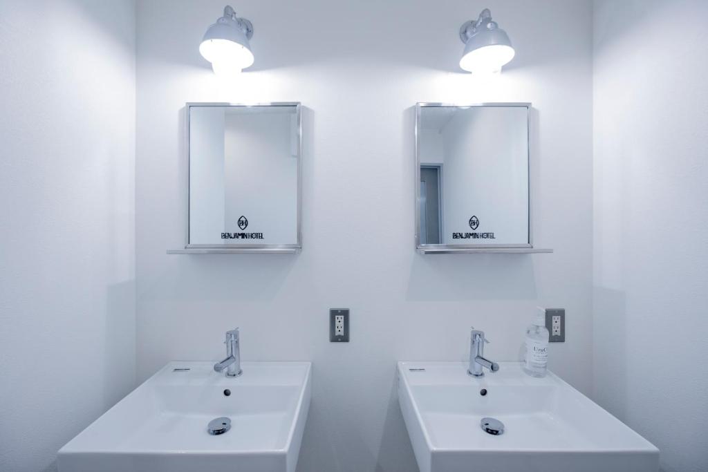 Koupelna v ubytování BENJAMIN HOTEL KANAZAWA