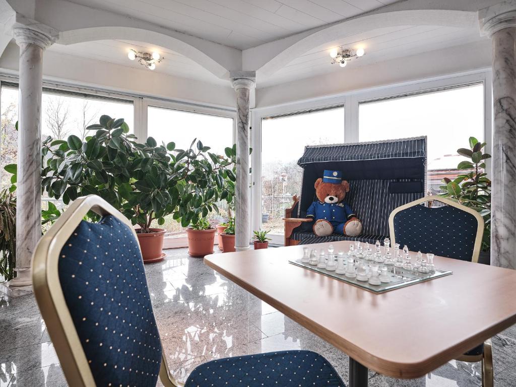 Posezení v ubytování TIPTOP Hotel am Hochrhein
