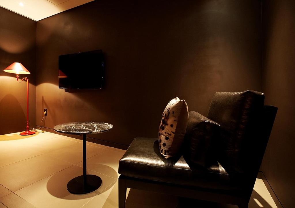 Posezení v ubytování Lee Design Hotel
