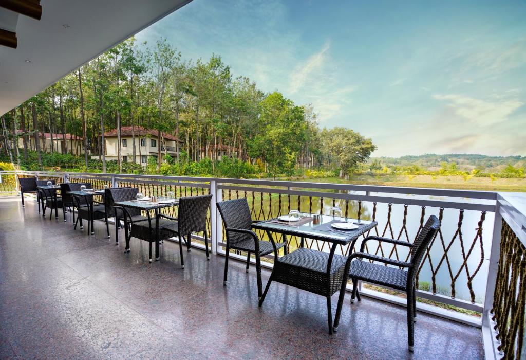 Landskap semula jadi dekat dengan resort