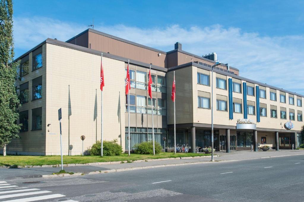 Budova, kde se hotel nachází