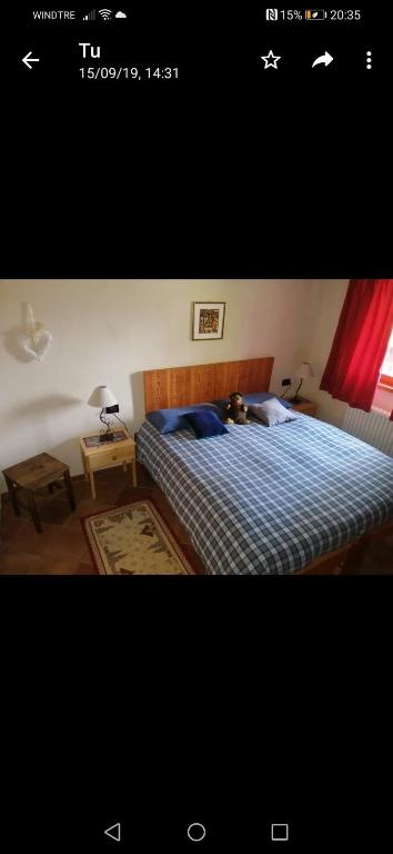 Posteľ alebo postele v izbe v ubytovaní Affittacamere I Picchi