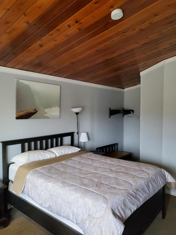 Postel nebo postele na pokoji v ubytování Bio Vista Motel