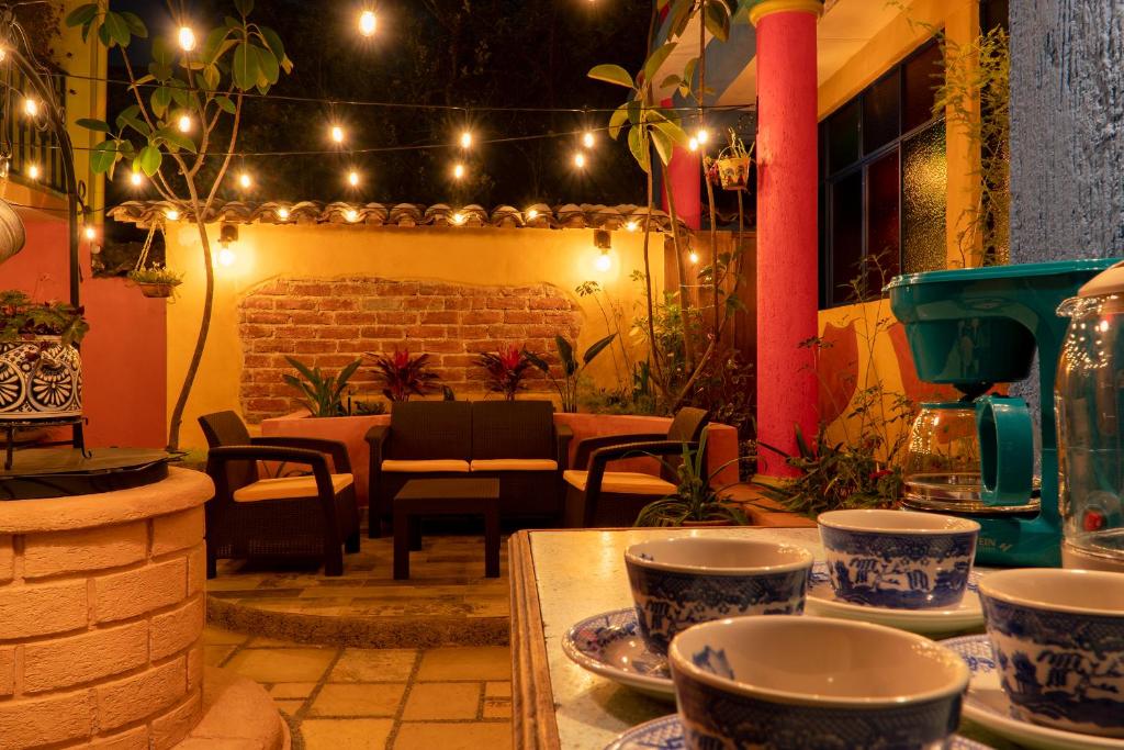 Restaurace v ubytování Hotel Tepeyac