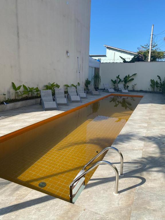  Linda área gourmet com ducha privativa!