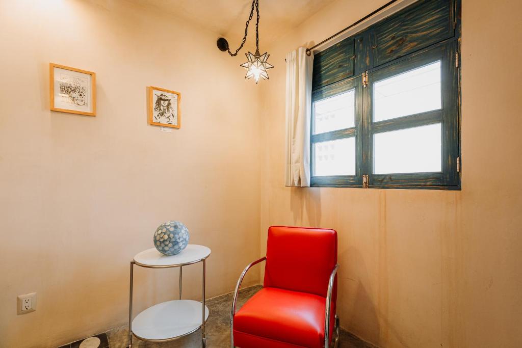 Posezení v ubytování Hotel Waye