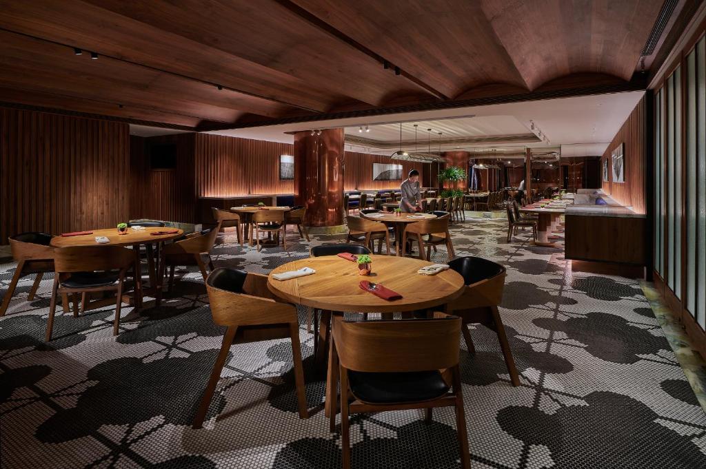 Restaurace v ubytování Mumian Beijing Daxing International Airport, part of Hyatt